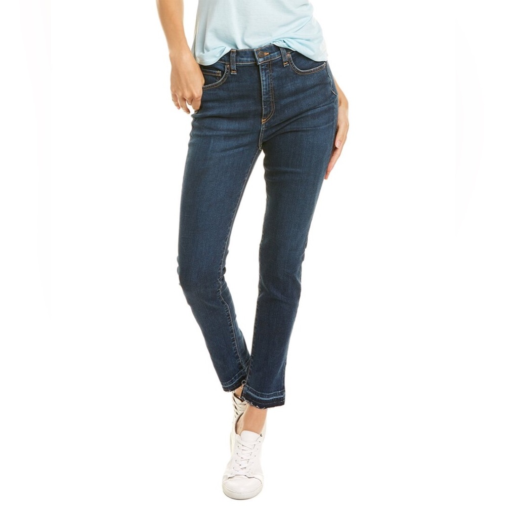 Veronica Beard Kate Skinny Jeans Vintage Fray